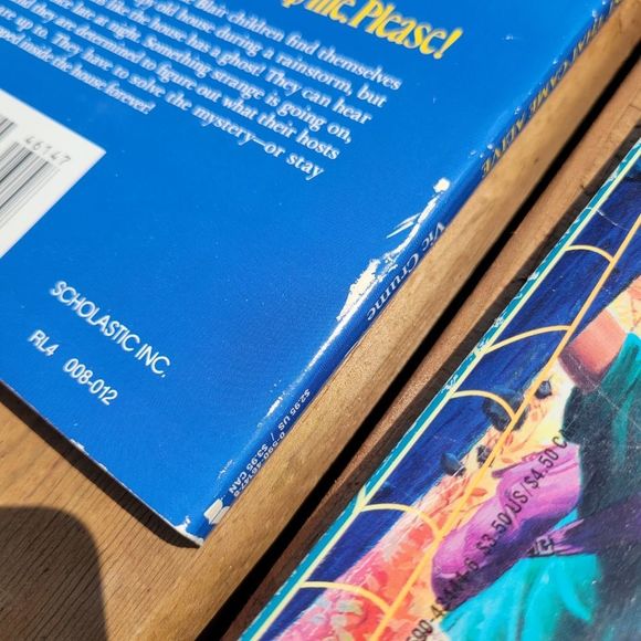 3 Book Bundle Scholastic Apple Paperbacks Vintage Ghost Chillers Readers Set 3 - Picture 8 of 17